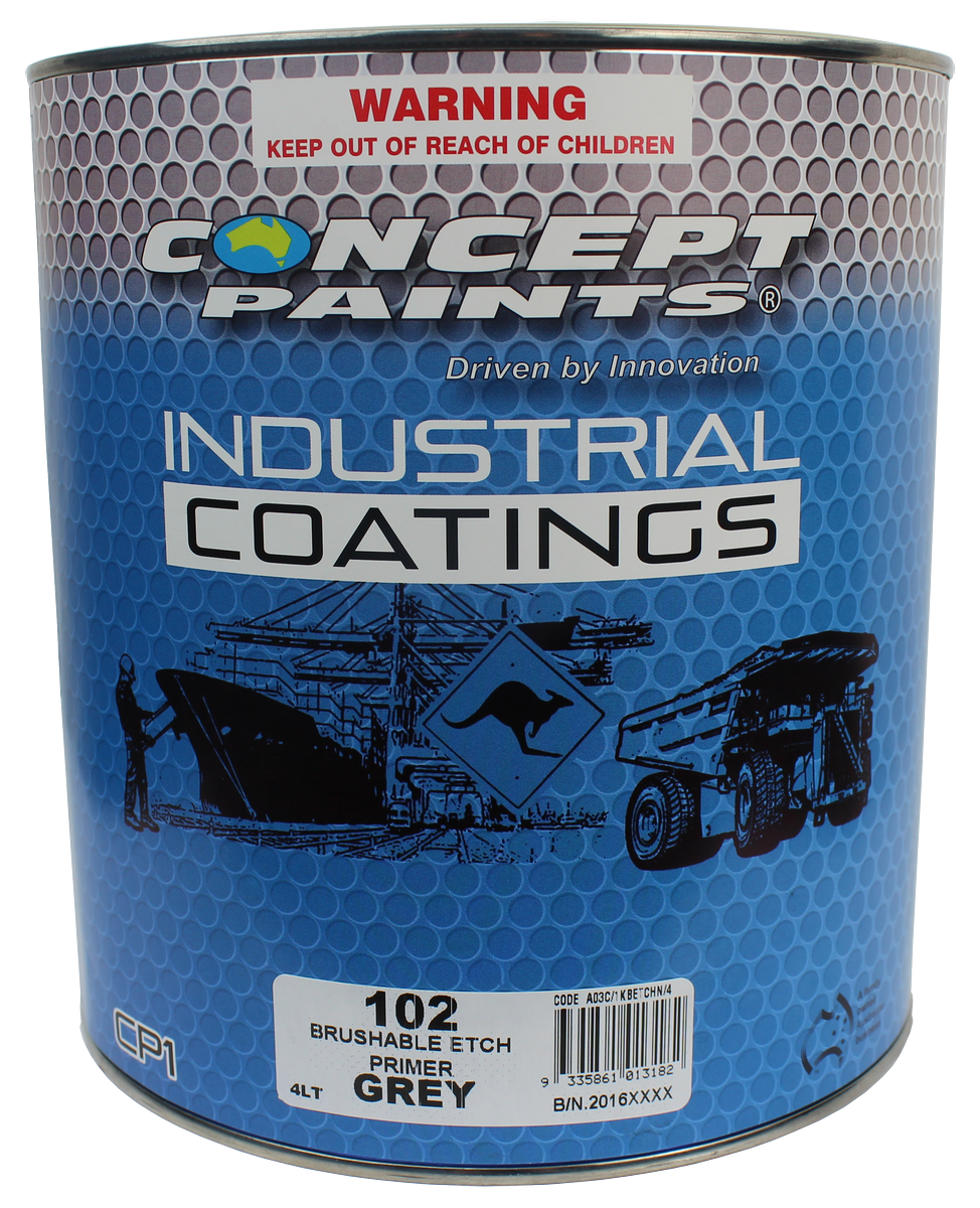 Concept Paints 102 Brushable Etch Primer Grey
