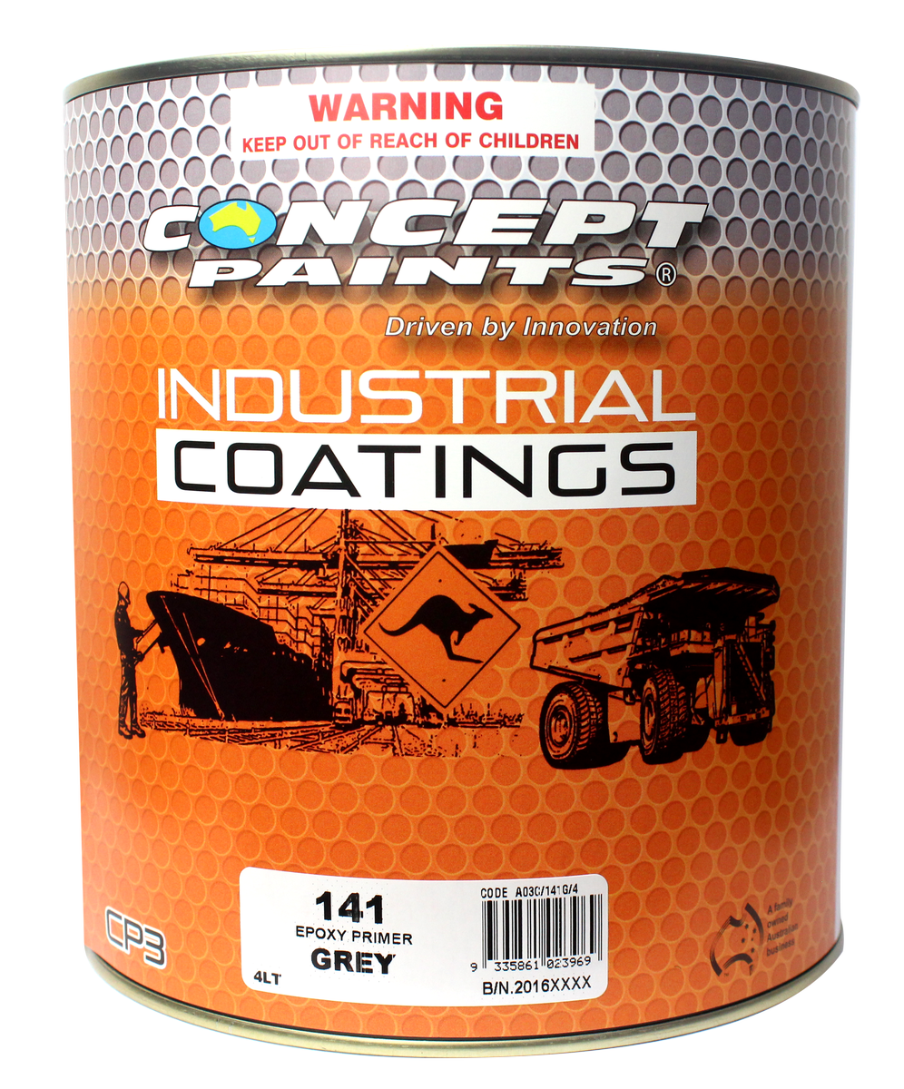 Concept Paints 141 Epoxy Primer Grey