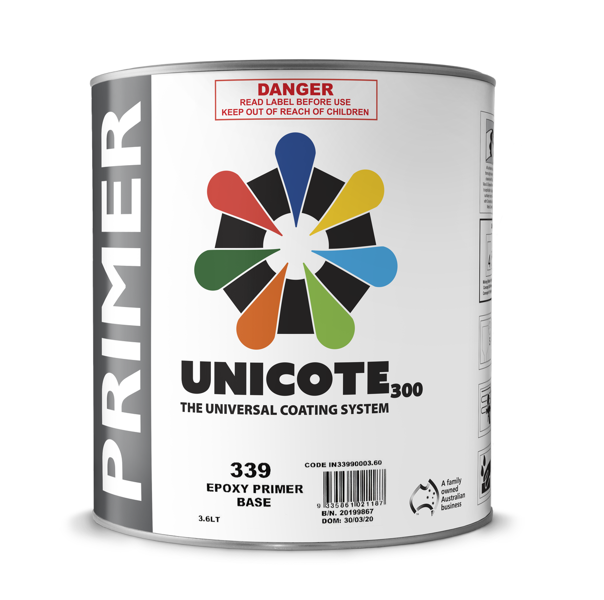 Unicote 339 2K Epoxy Primer Base